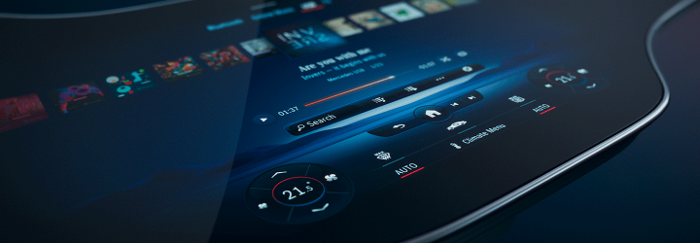 Mercedes-Benz präsentiert den MBUX Hyperscreen