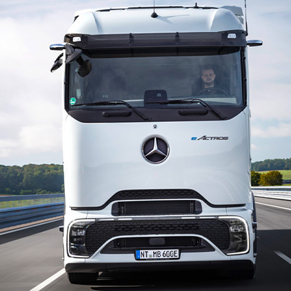 Mercedes-Benz Trucks eActros 600 Frontalansicht
