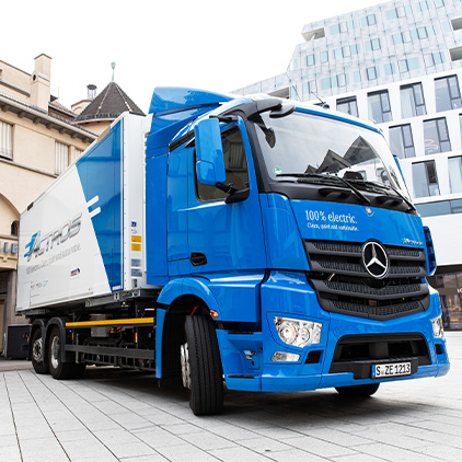 Mercedes-Benz eActros Frontansicht