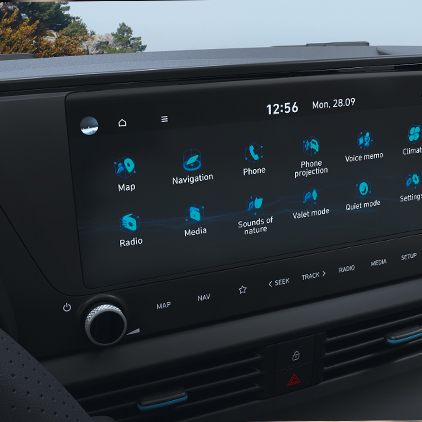 Hyundai i20 N Infotainmentsystem