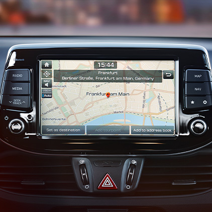 Hyundai i30 Fastback Infotainmentsystem mit Navigation