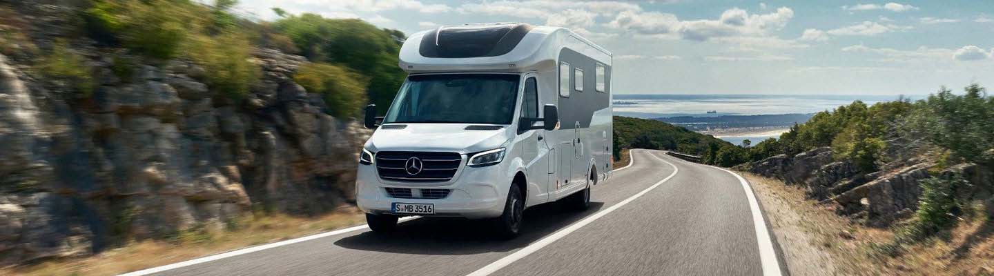 Mercedes-Benz Sprinter Reisemobil Frontansicht