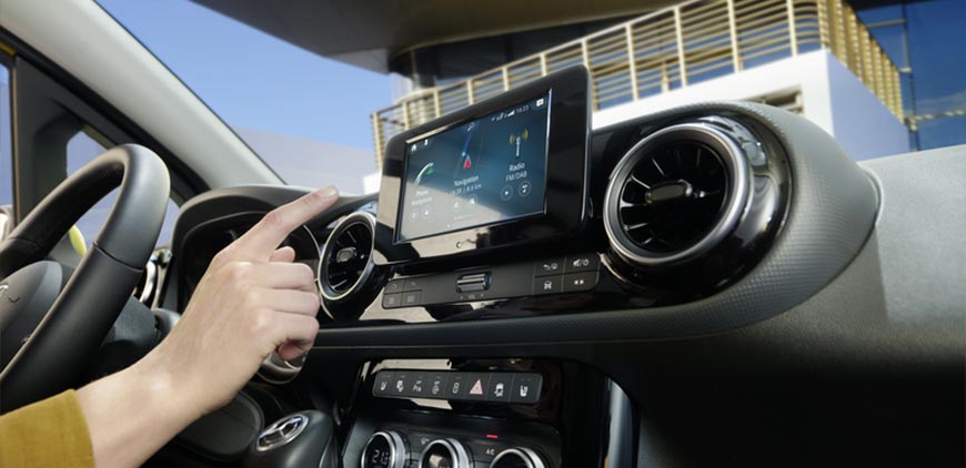 Mercedes-Benz T-Klasse Multimedia System MBUX