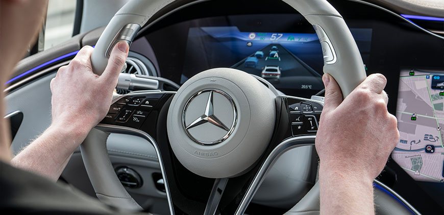 Mercedes-Benz hochautonomes Fahren SEA-Level 3 EQS