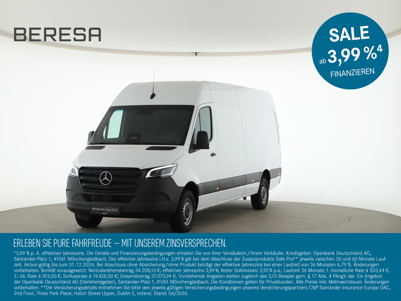 Sprinter 317 CDI Kasten Lang Hoch Pro Distr. LED