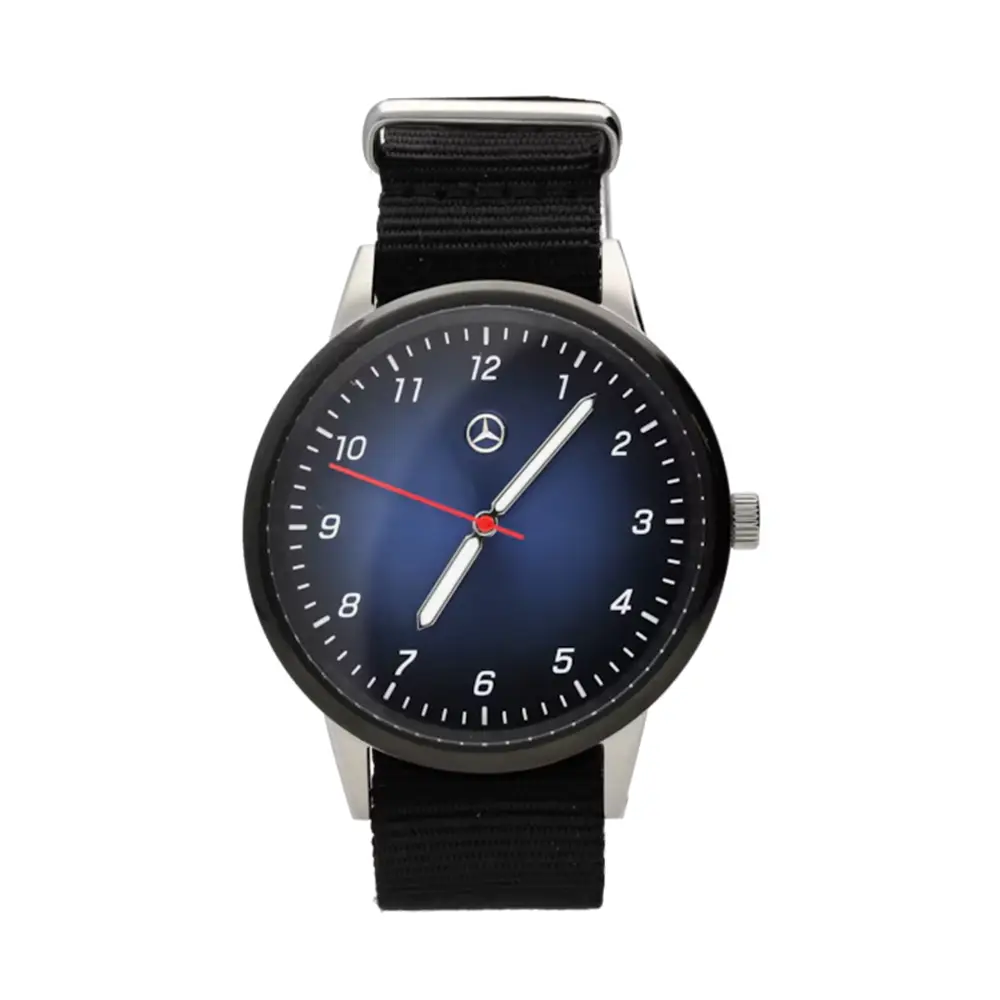 Mercedes-Benz Herren-Armbanduhr Miyota Quarzuhrwerk Farbverlauf-Zifferblatt