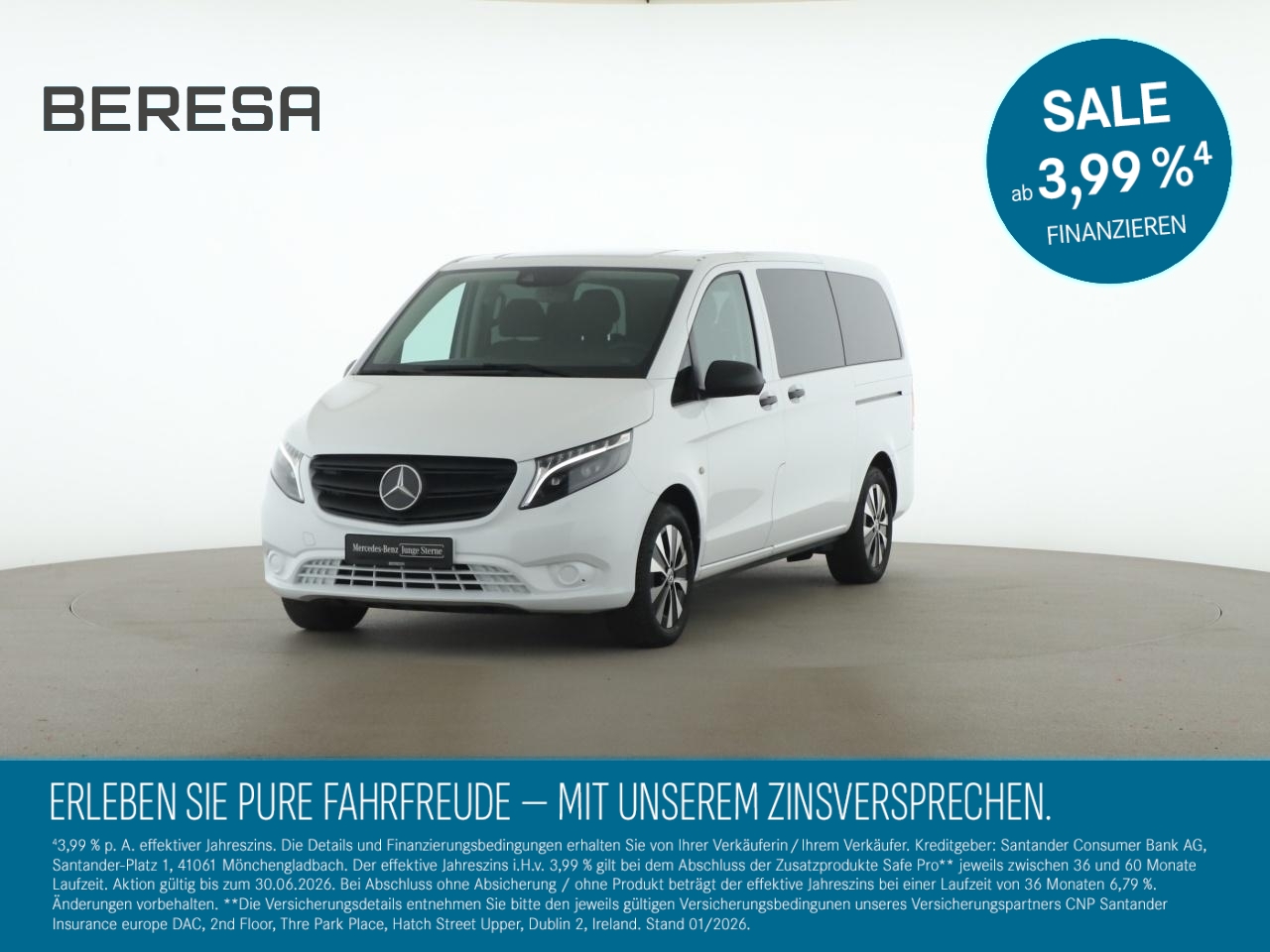 Vito 116 CDI Kombi Tourer Lang 9 Sitzer LED RFK