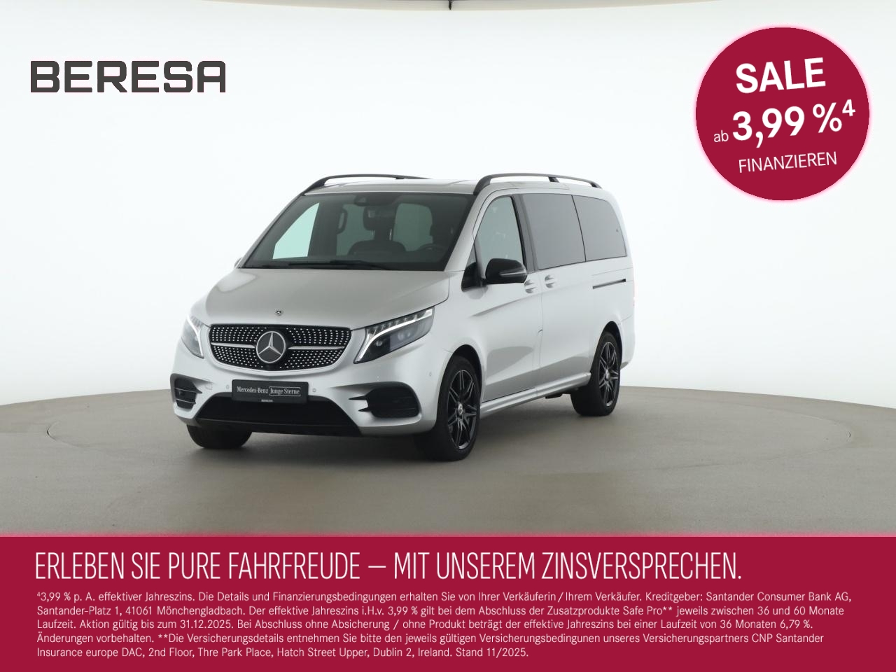 V 300 d Lang 4MATIC AMG Night Distronic AHK ILS