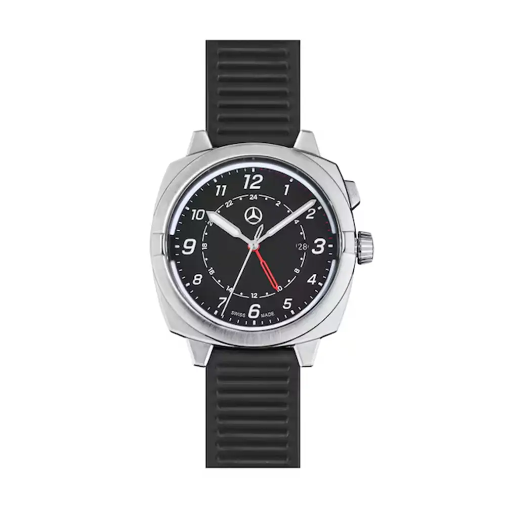 Mercedes-Benz Herren-Armbanduhr, G-Klasse Design, 5 ATM wasserdicht