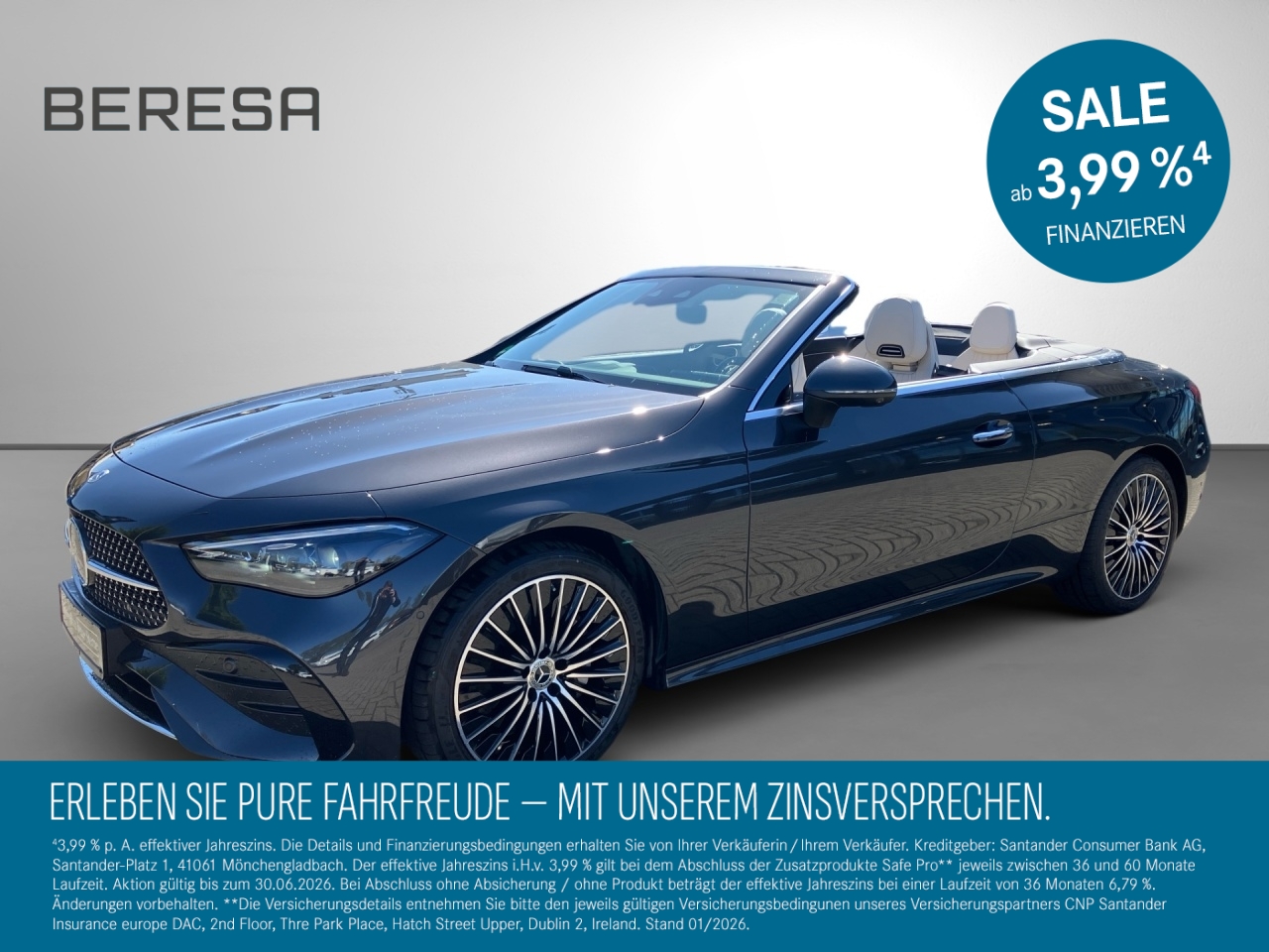 CLE 300 4M Cabriolet AMG Distronic Burmester 360