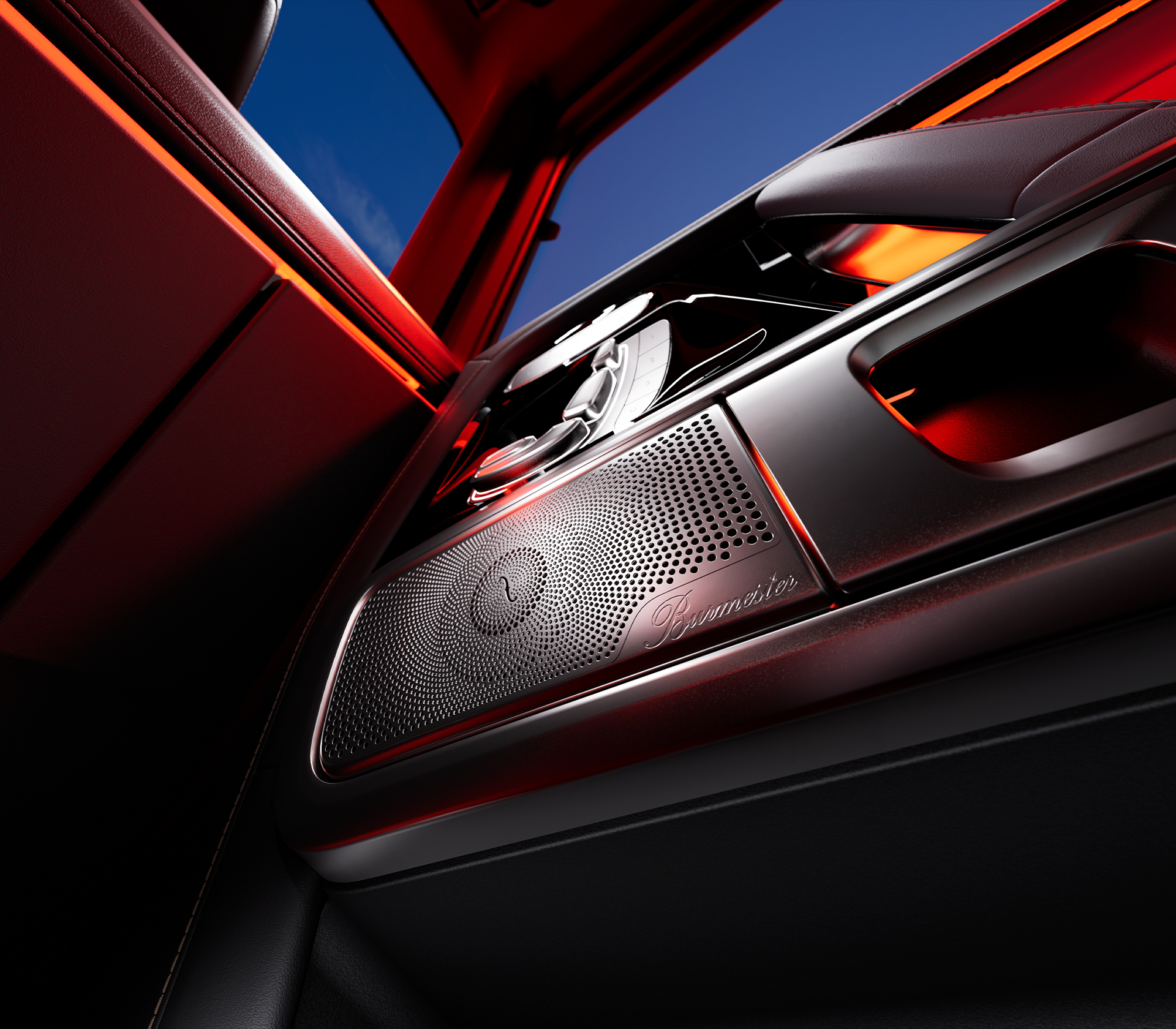 Mercedes-Benz G-Klasse Ansicht von dem Lautsprecher