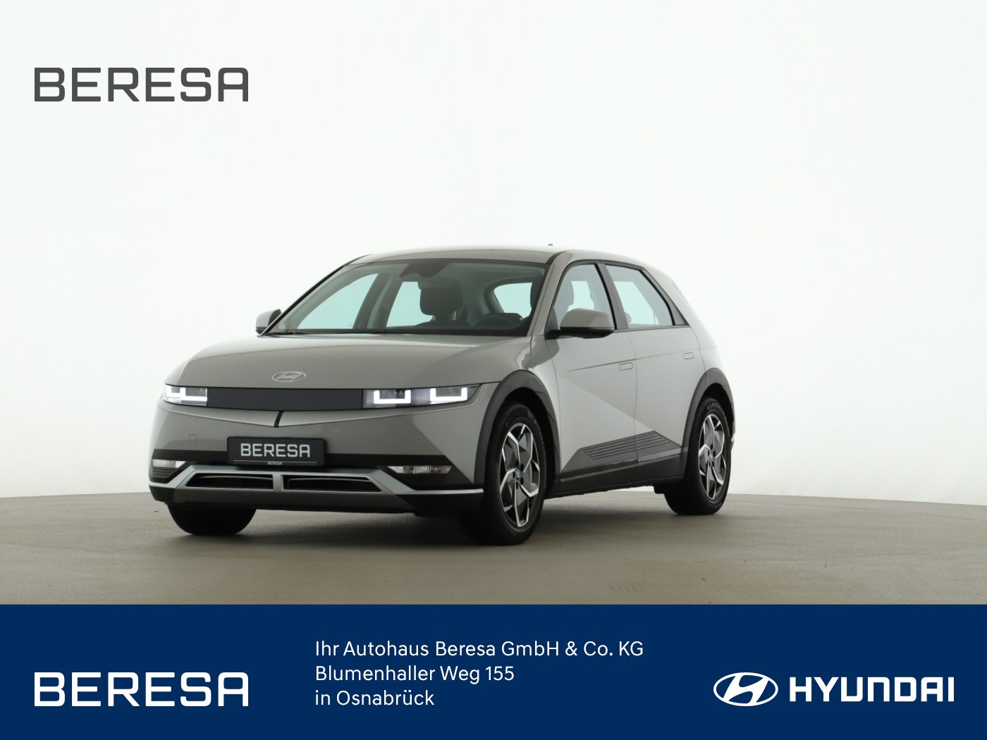 IONIQ 5 58 kWh Metallic Wärmepumpe Lenkradhz