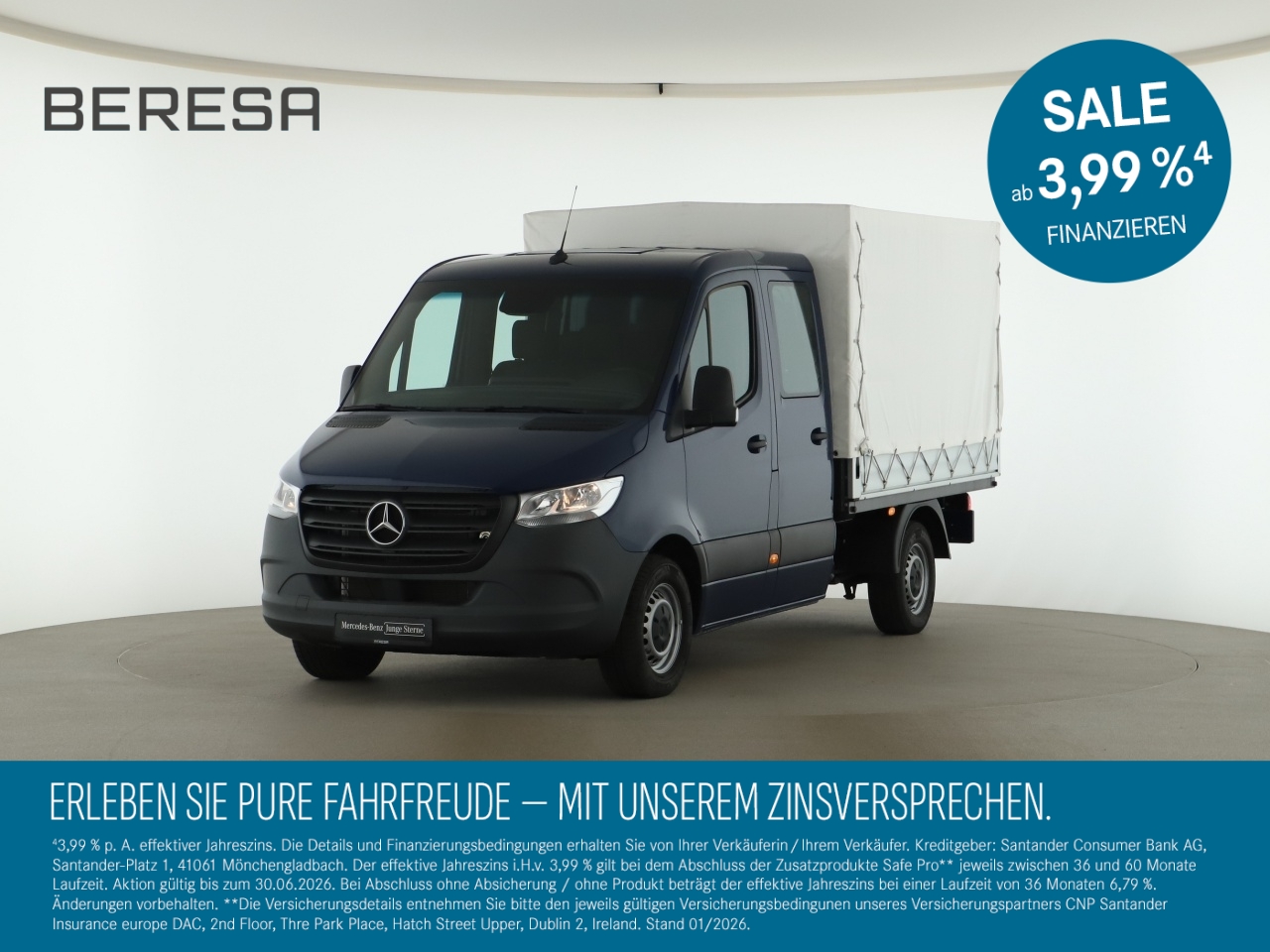 Sprinter 315 CDI Pritsche Standard MBUX AHK Navi