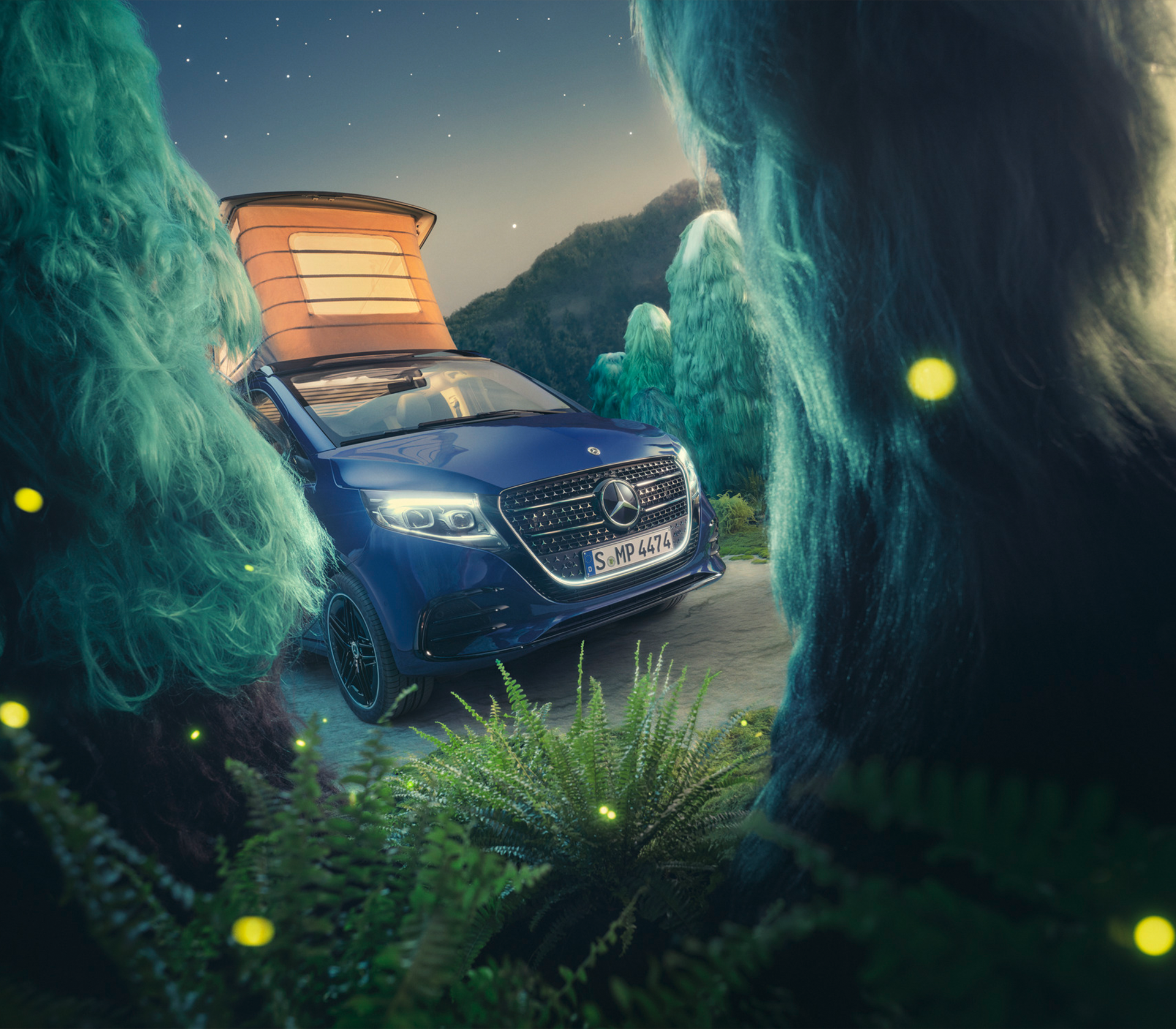 Mercedes-Benz V-Klasse Marco Polo Frontasicht