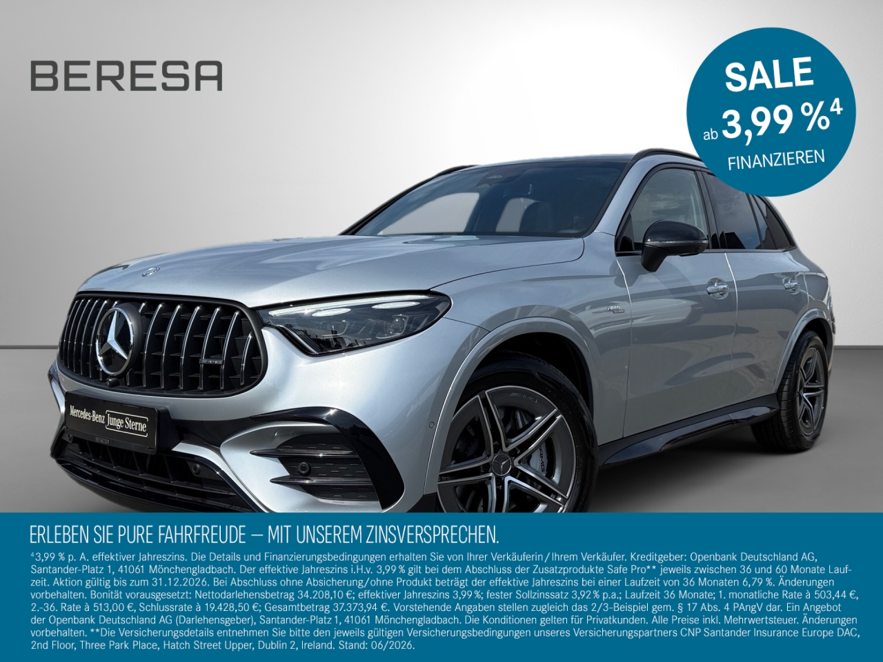 GLC 43 AMG 4M Night Pano AHK Distronic 360