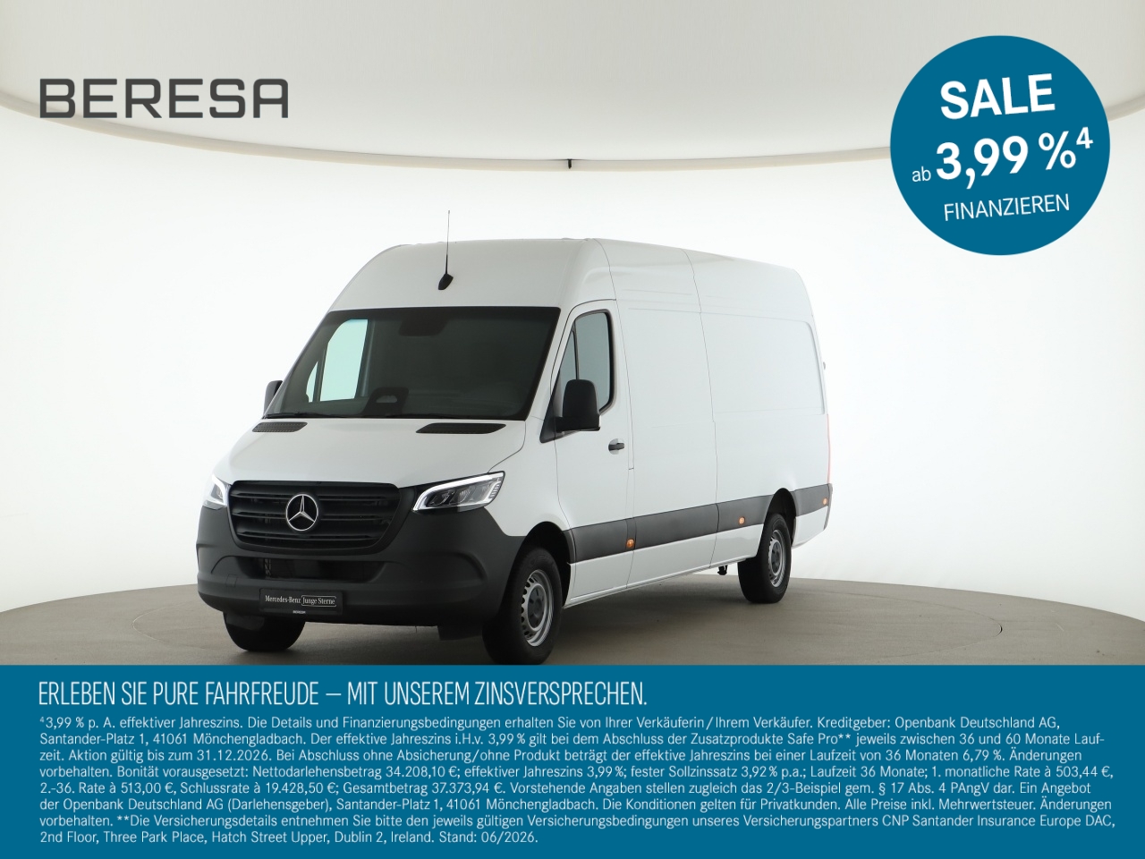 Sprinter 317 CDI Kasten Hoch Lang Pro Distr. LED