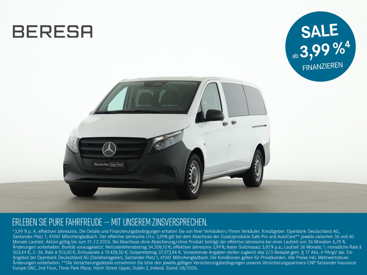 Vito 114 CDI Tourer Lang 9 Sitzer Kamera