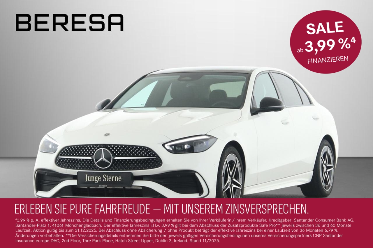 C 300 d AMG Night Pano Burmester Distronic 360