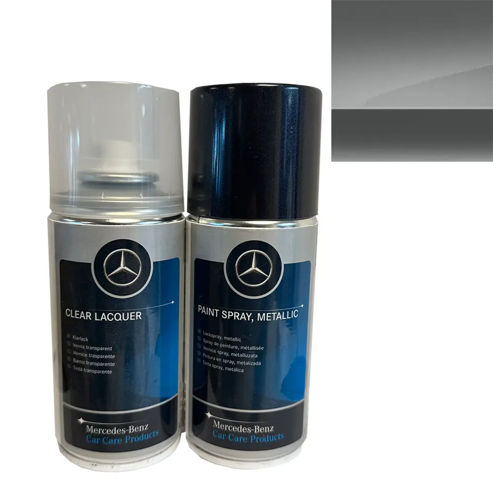 Mercedes-Benz Metallic-Lacksprühdose Astralsilber