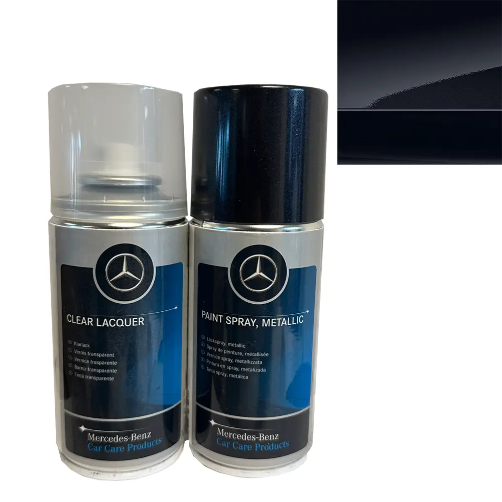 Mercedes-Benz Metallic-Lacksprühdose Smaragdschwarz