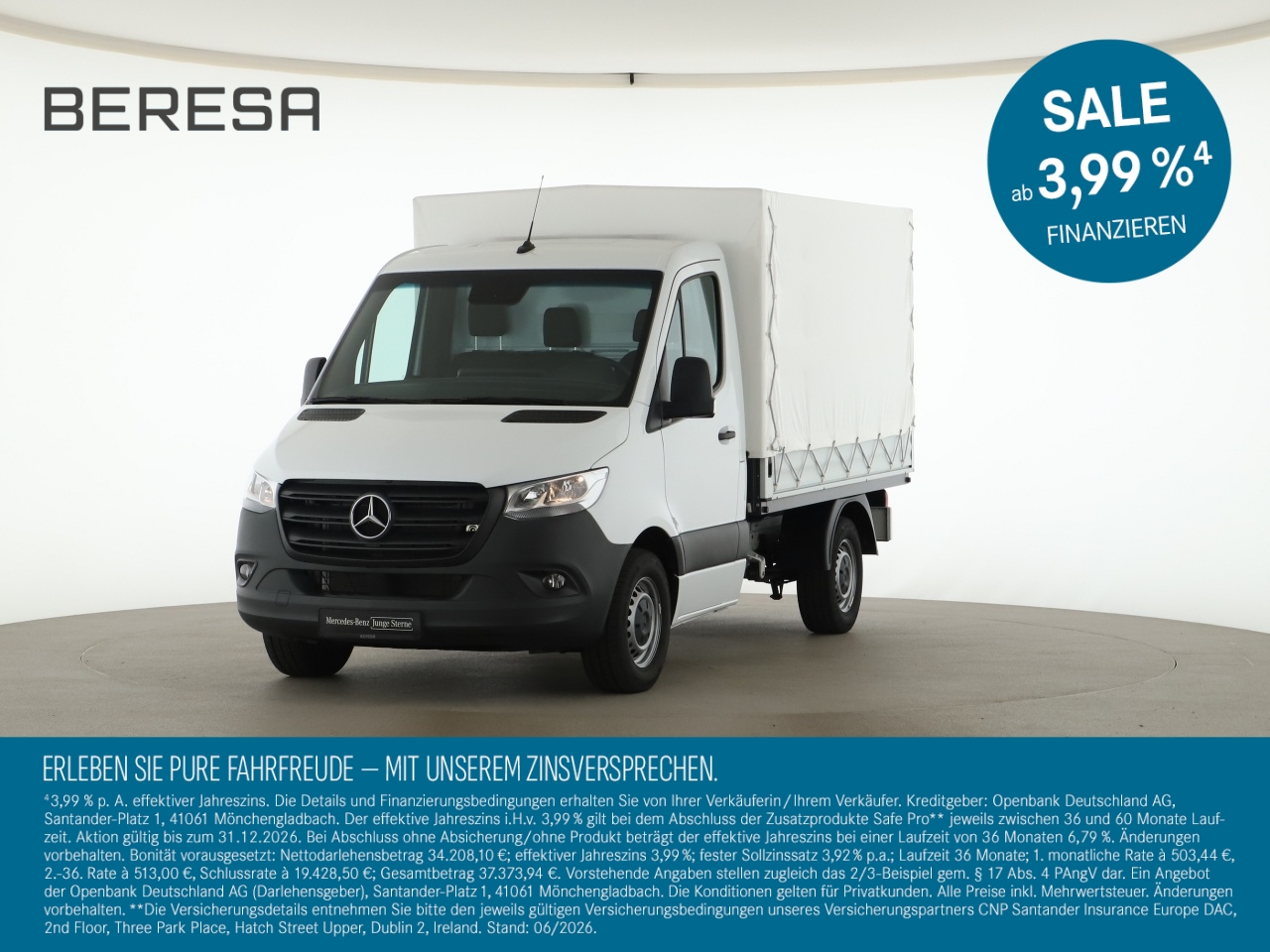 Sprinter 315 CDI Pritsche Kompakt MBUX Navi