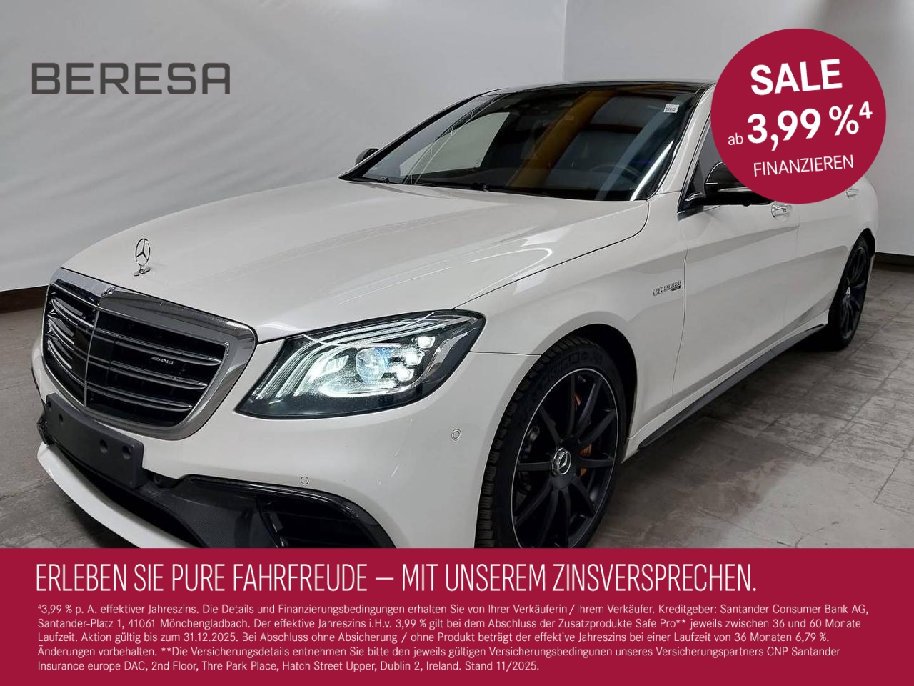 S 63 AMG 4M+ First-Class TV Nachtsicht Massage