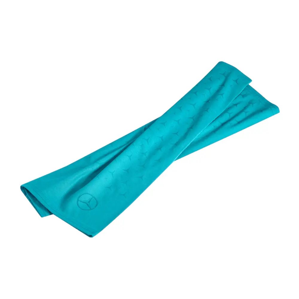 Mercedes-Benz Multifunktionstuch türkis aus recyceltem Polyester