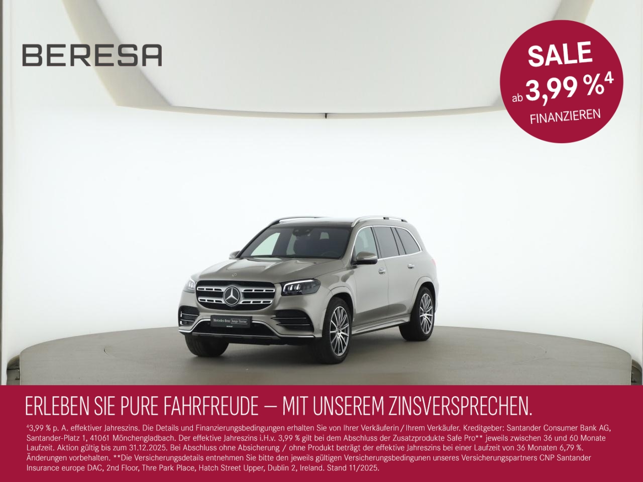 GLS 400 d 4M AMG Pano Massage Sitzklima Airmatic