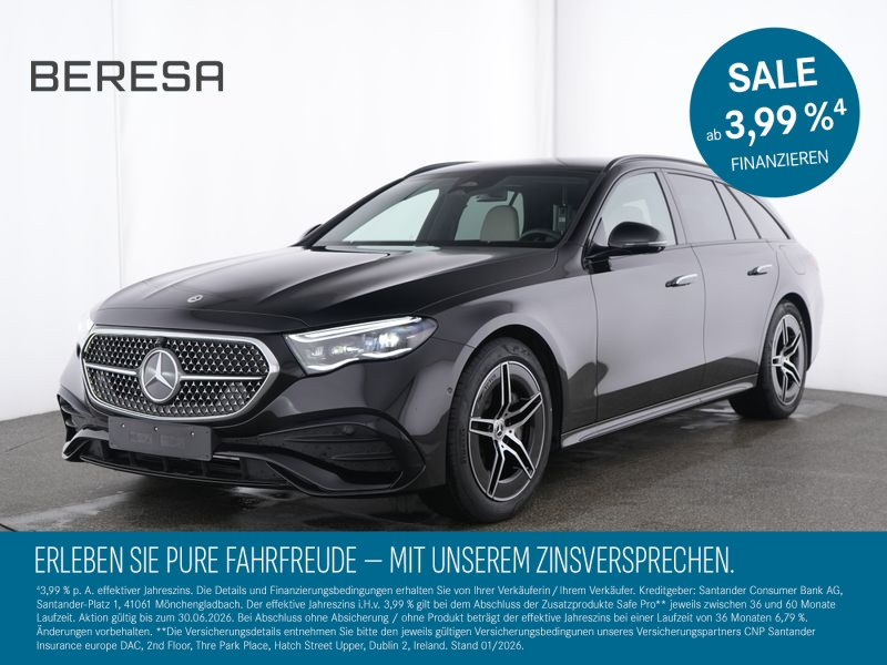 E 300 e T AMG Night AHK ARTICO beige 19 Zoll 360