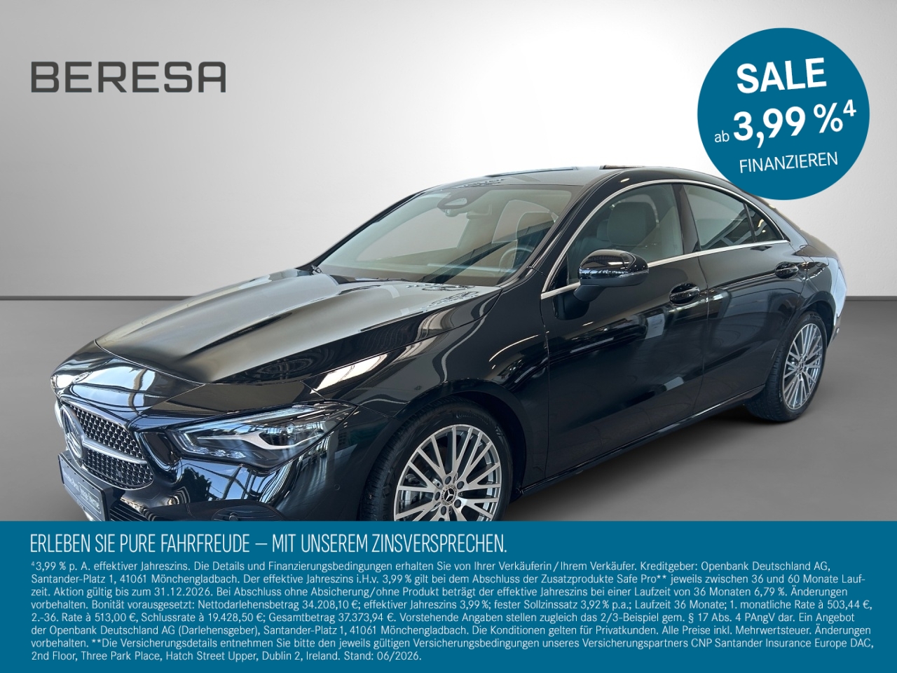 CLA 180 Progressive LED Kamera CarPlay Winter-P.