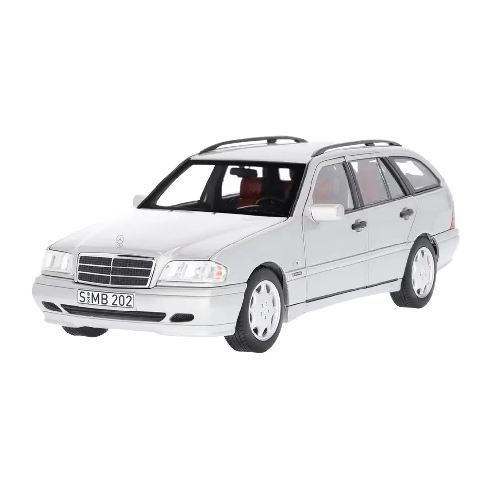 Mercedes-Benz C 200 S202 T-Modell (1997-2001) brillantsilber Norev 1:18