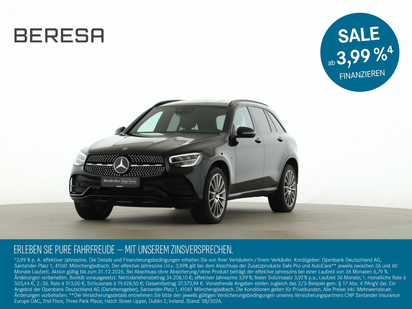 GLC 300 de 4M AMG Night Burmester MBUX AHK HUD