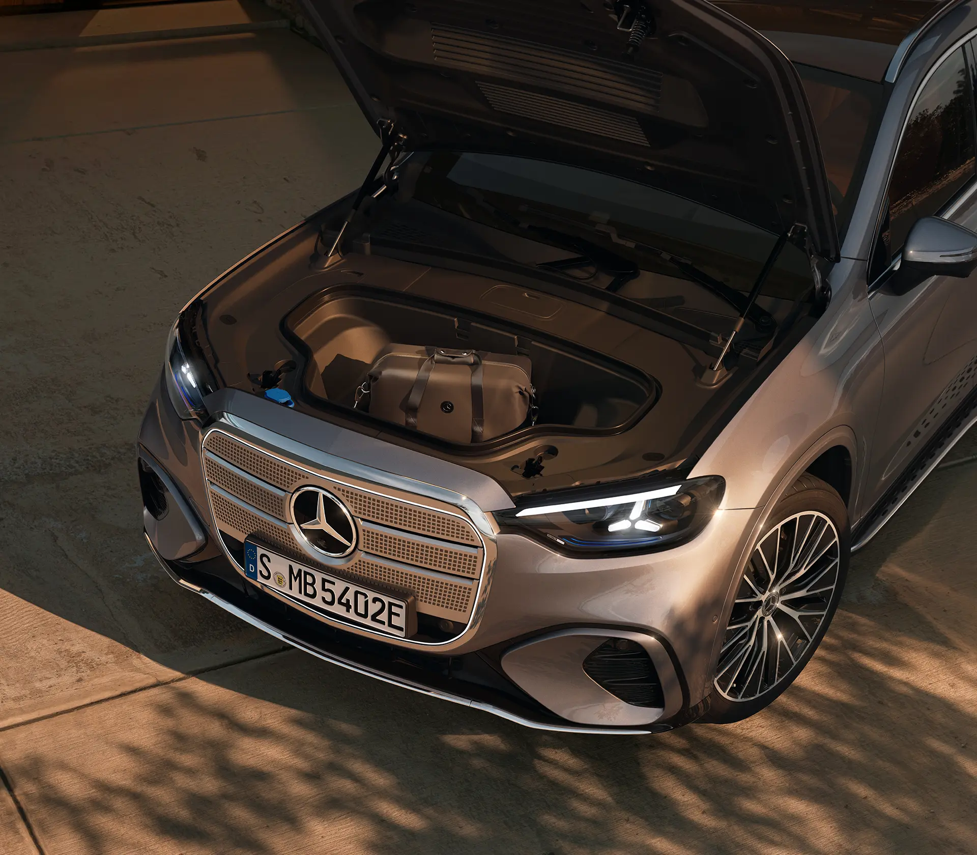 Frunk des elektrischen GLC