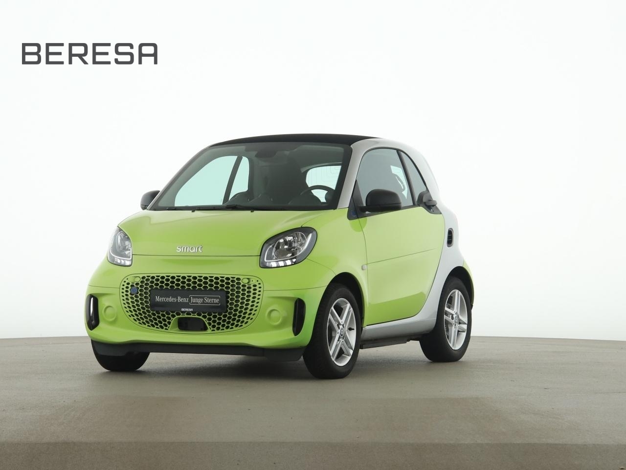 fortwo EQ lime green 15 Zoll LMF Tempomat USB