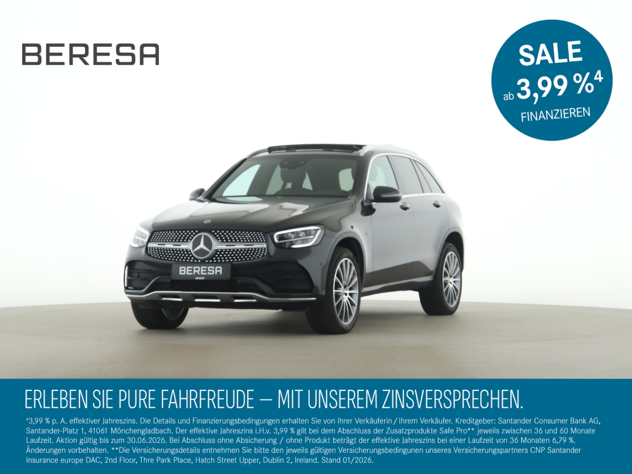 GLC 300 de 4M AMG Burmester MBUX Pano AHK Kamera