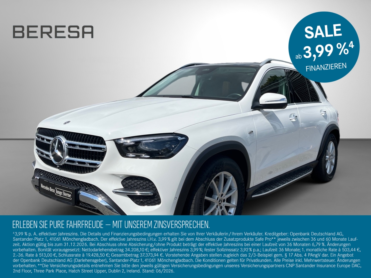 GLE 350 de 4M Pano AHK Trittbretter ARTICO braun