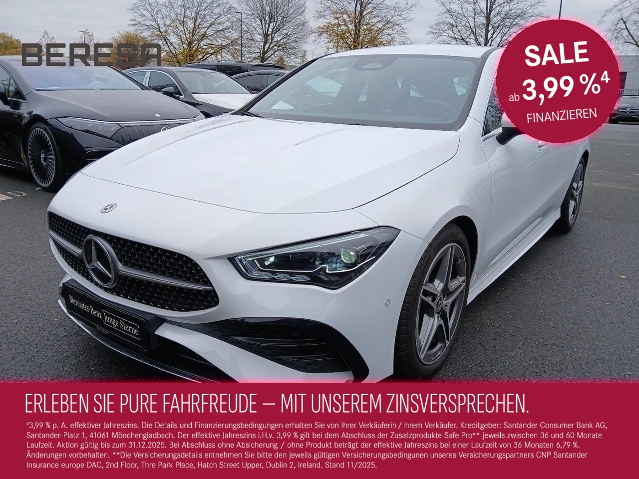 CLA 200 SB AMG Leder AHK Burmester Ambiente LED