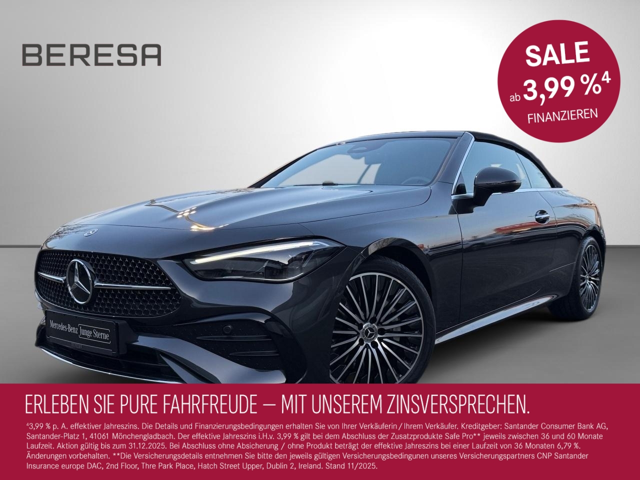 CLE 200 4M Cabriolet AMG Standhz Burmester 3D