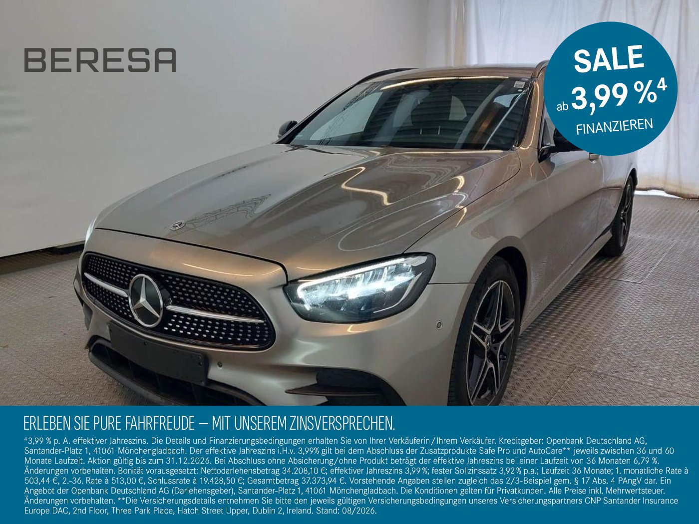 E 220 d T AMG Night AHK Burmester MBUX High-End