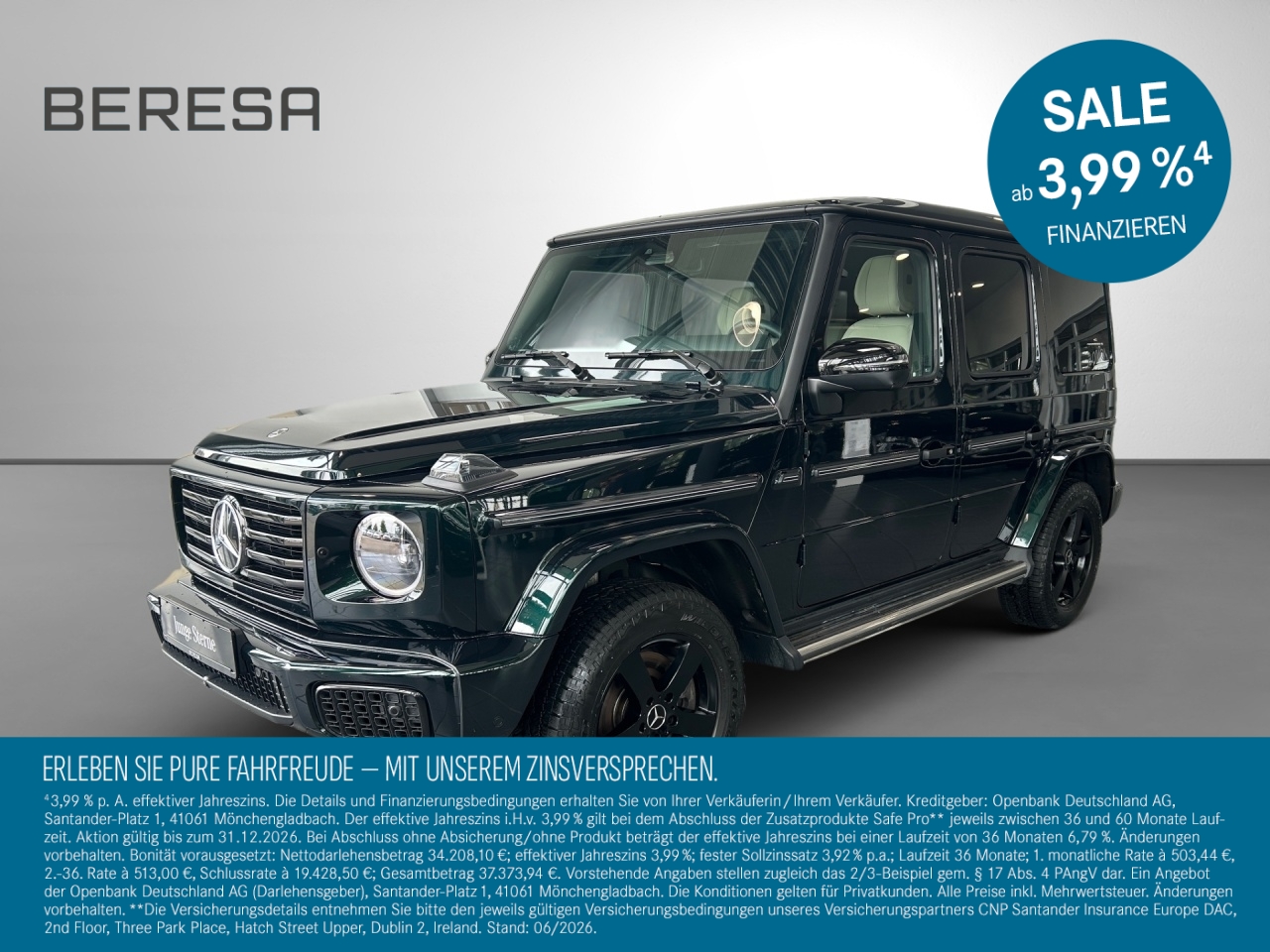 G 450 d Exclusive AHK Technik SHD Night Burmest.