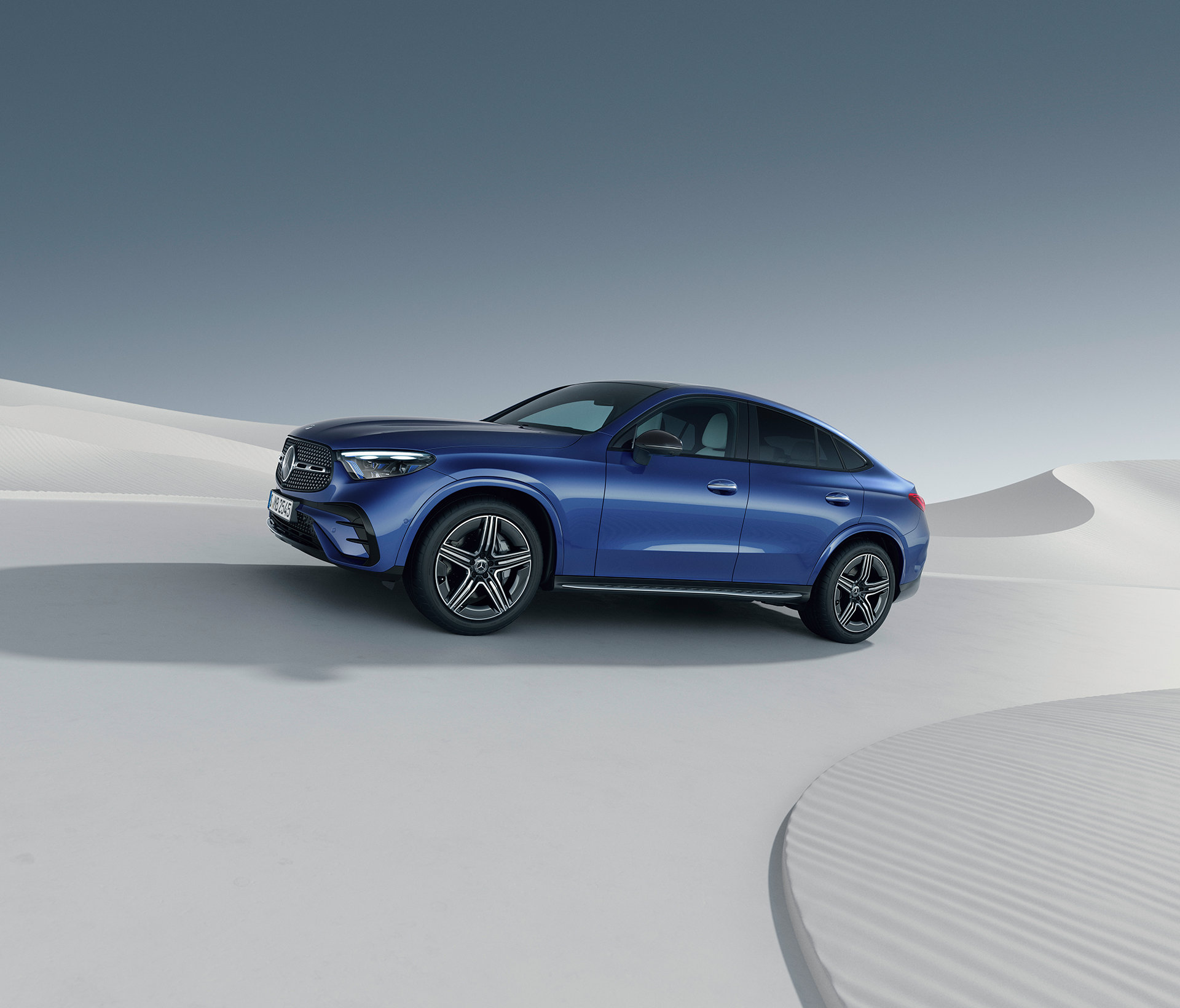 Mercedes-Benz GLC Coupé Seitenansicht