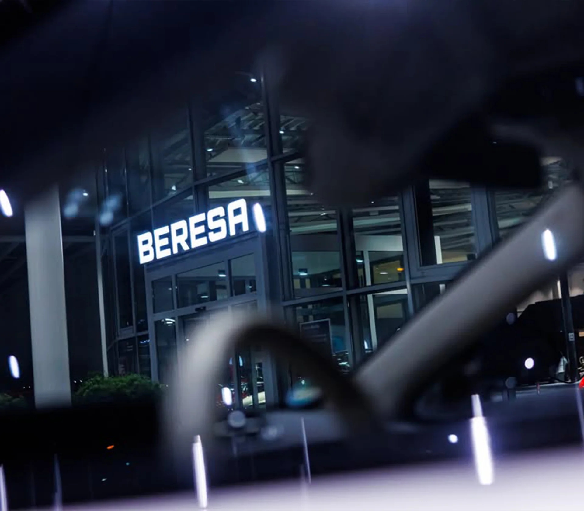 Beresa Bielefeld bei Nacht