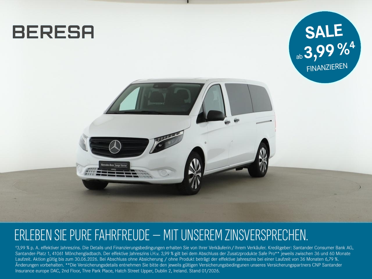 Vito 116 CDI Kombi Tourer Lang 9 Sitzer LED RFK