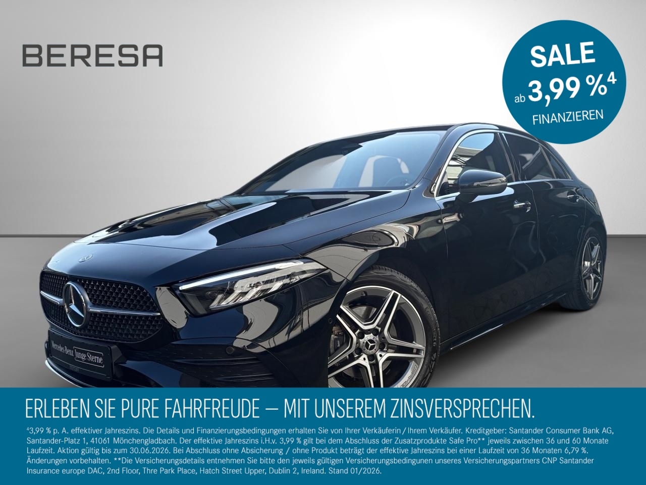 A 200 AMG Ambiente getöntes Glas ARTICO braun