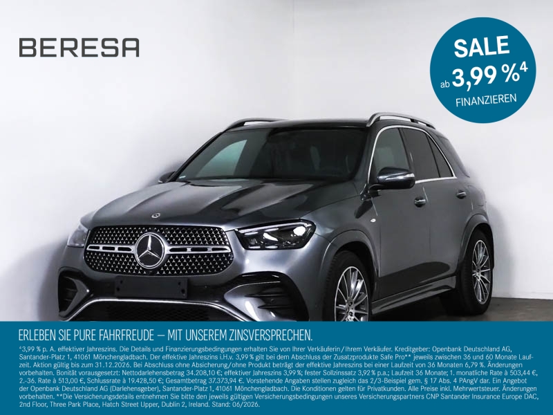 GLE 350 de 4M AMG Pano AHK Sitzklima 21 Zoll 360