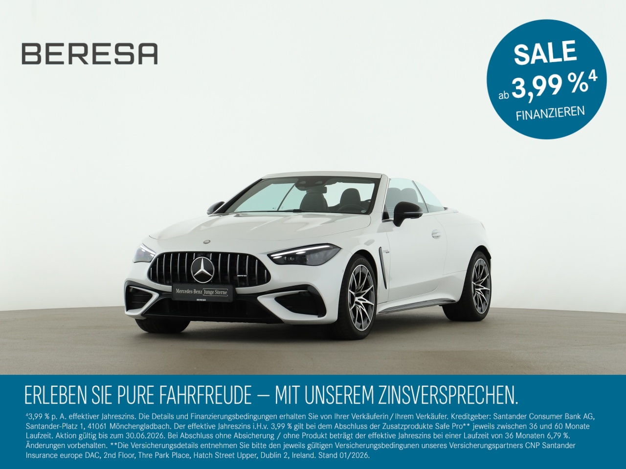 CLE 53 AMG 4M+ Cabriolet Night Massage AHK 360