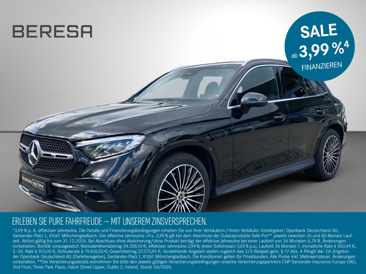 GLC 220 d 4M AMG ADV.+ AHK Distr. 360 20 Memory