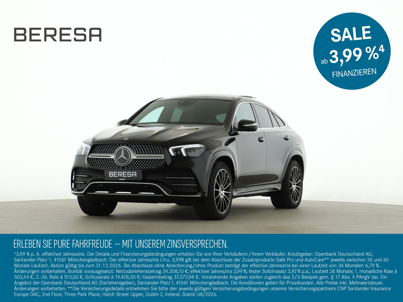GLE 350 e 4M Coupé AMG Pano AHK Burmester HUD