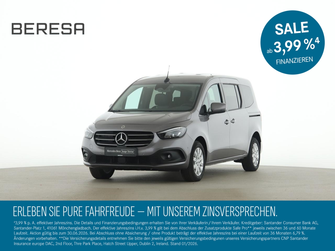 T 180 Lang Progressive MBUX AUT Kamera LED Leder