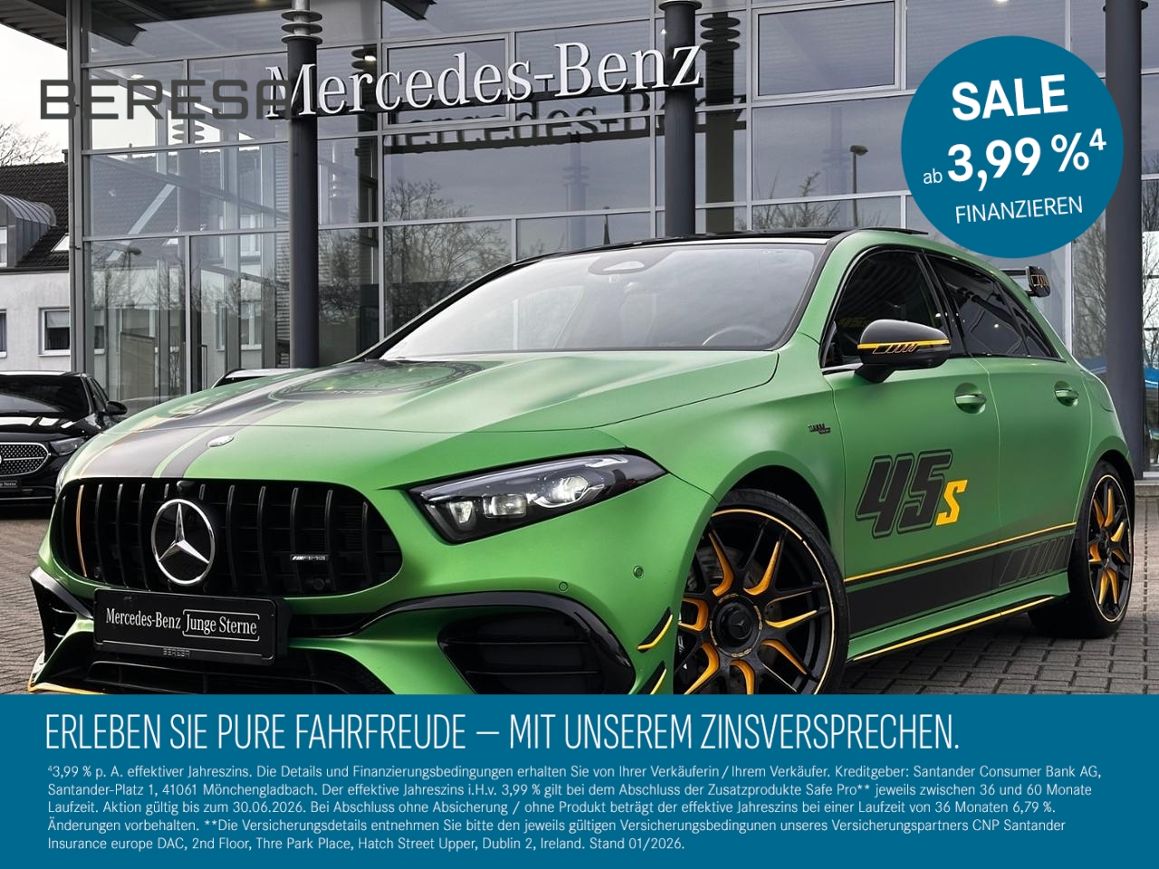 A 45 AMG S 4M+ Limited Edition Distronic HUD 360